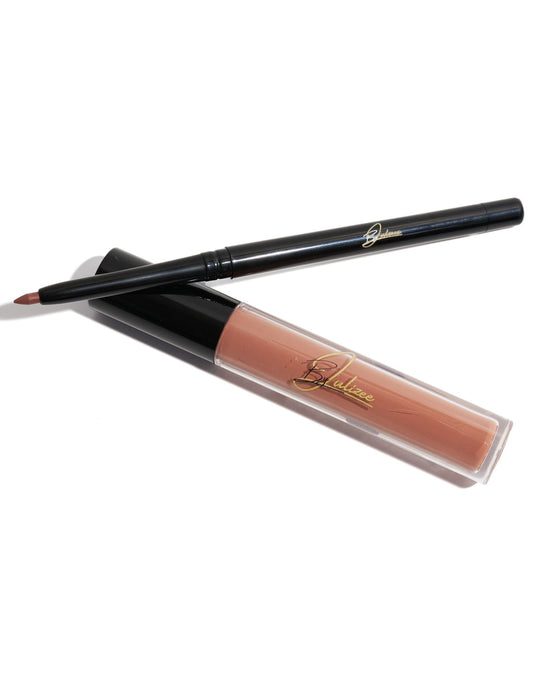 Proverbios 14:1 Lipstick & Lip Liner NUDE #3